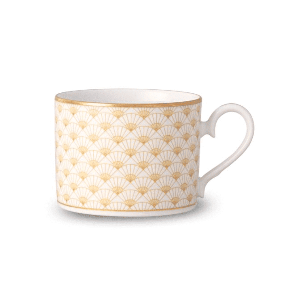 Jogo de Xícaras Para Chá Com Pires Noritake Charlotta Gold - 6 Peças Jogo de Xícaras Para Chá Com Pires Noritake Charlotta Gold - 6 Peças