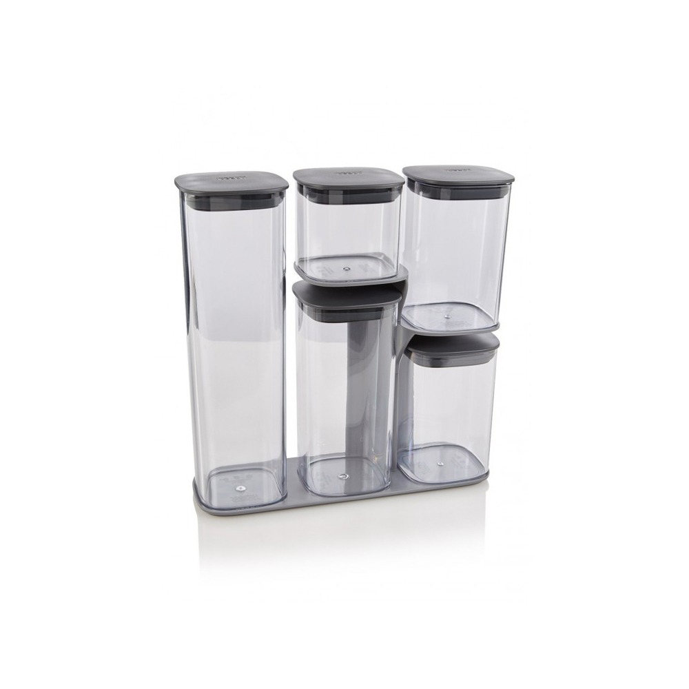 Kit de Potes Com Suporte Podium Joseph Joseph Kit de Potes Com Suporte Podium Joseph Joseph