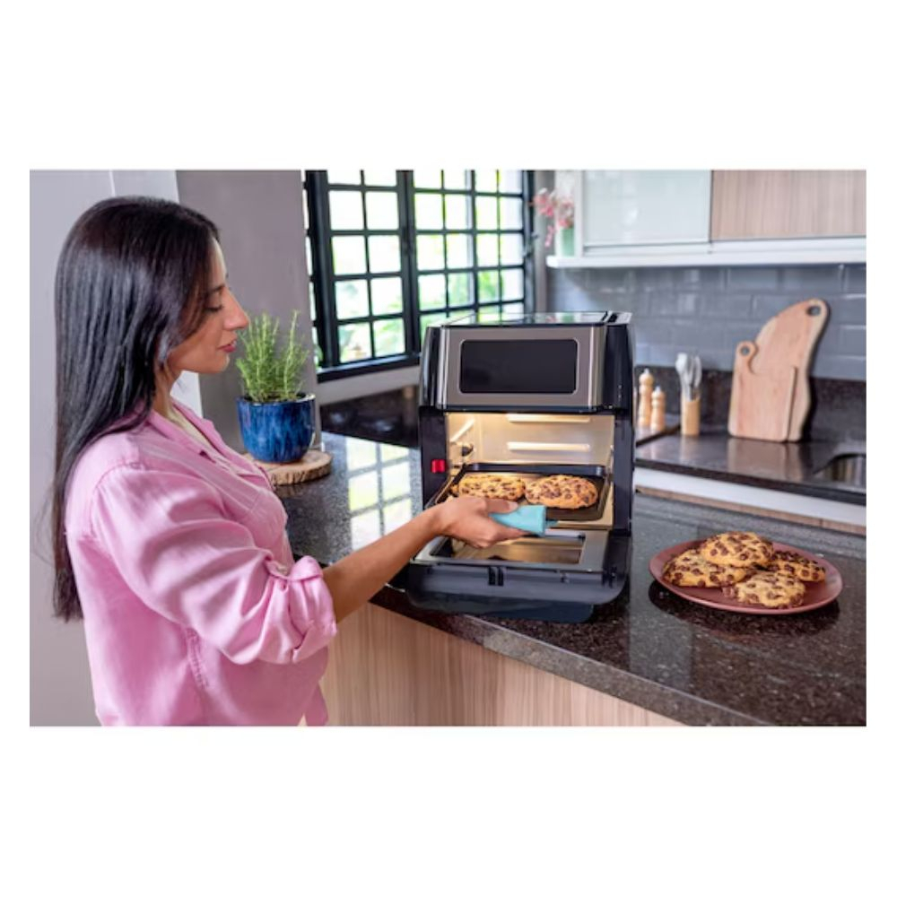 Air Fryer Oven 5 Em 1 Black + Decker Gourmand Gris Afo12g Air Fryer Oven 5 Em 1 Black + Decker Gourmand Gris Afo12g