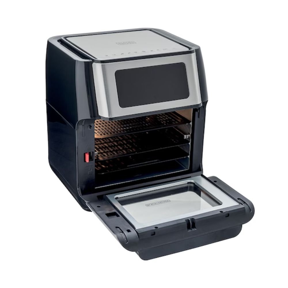 Air Fryer Oven 5 Em 1 Black + Decker Gourmand Gris Afo12g