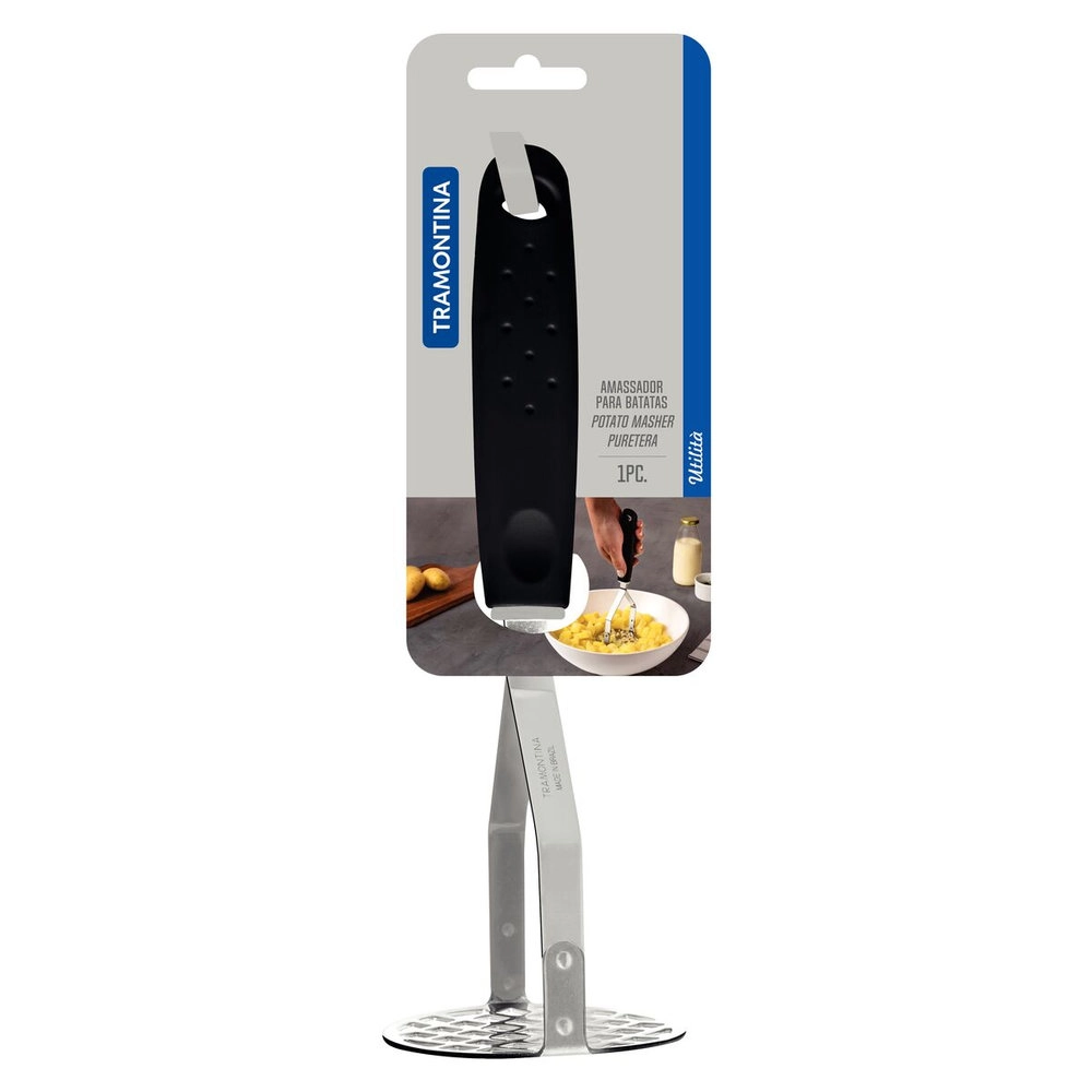 Amassador de Batatas e Feijao Tramontina Utilita 23 Cm Amassador de Batatas e Feijao Tramontina Utilita 23 Cm