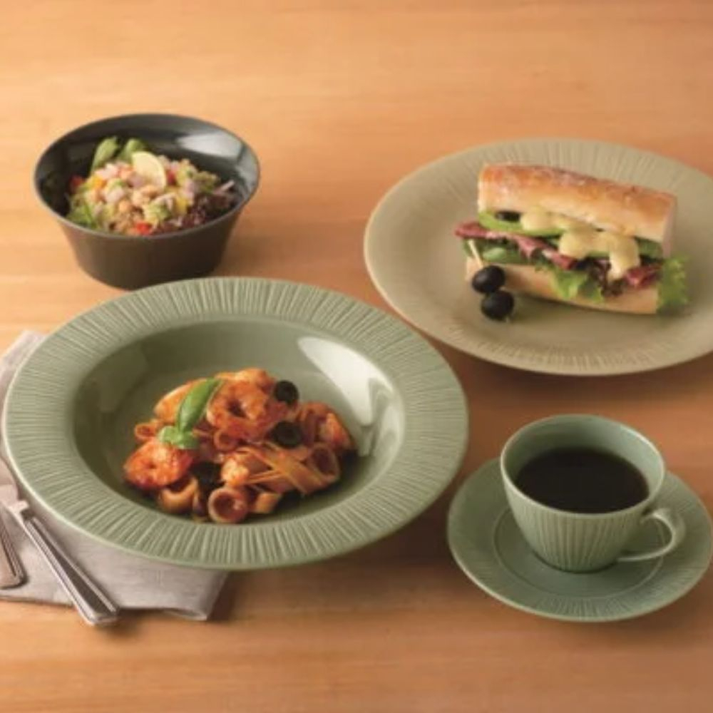 Aparelho de Jantar 18 Pecas Noritake Conifere Ash