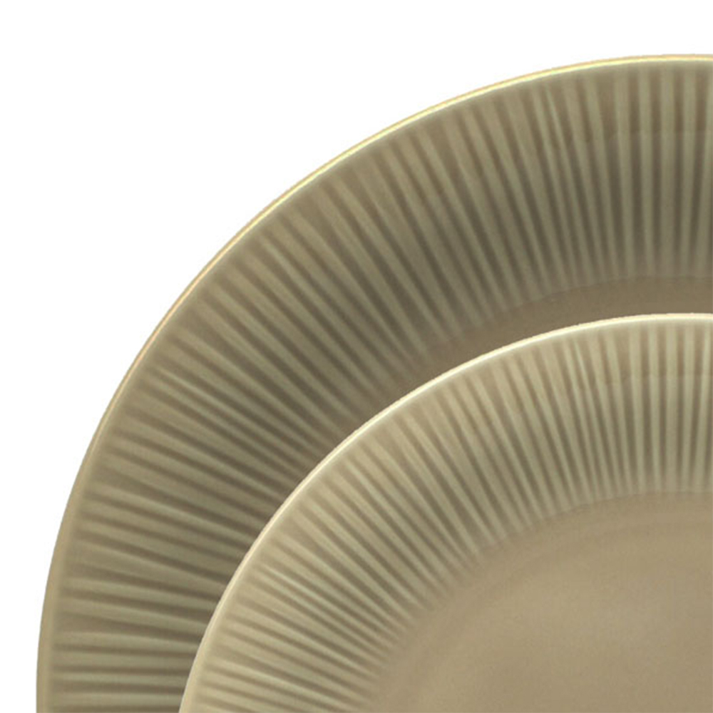 Aparelho de Jantar 18 Pecas Noritake Conifere Taupe
