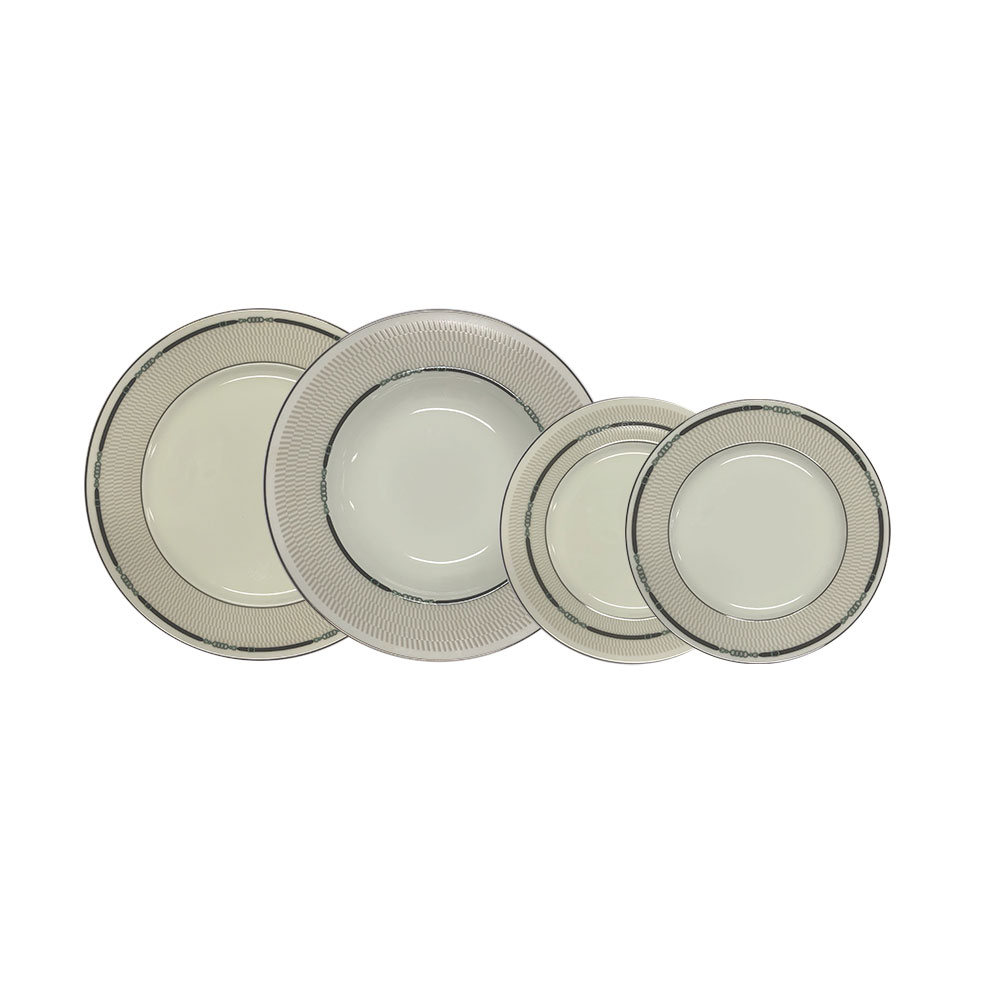 Aparelho de Jantar C/ 24 Pecas Belt Cp Auratic Aparelho de Jantar C/ 24 Pecas Belt Cp Auratic