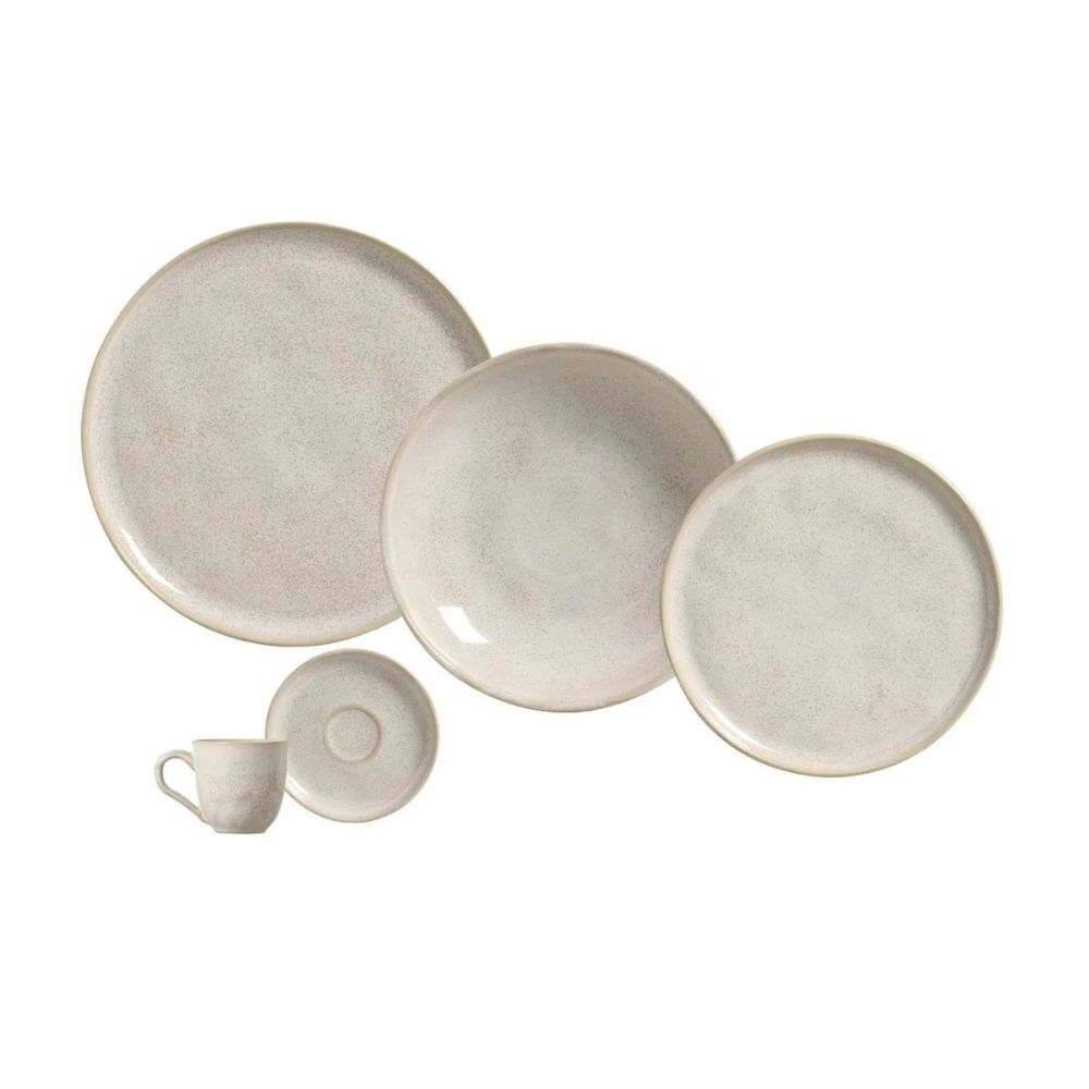 Aparelho de Jantar C / 30 Pecas Porto Brasil Bio Latte Aparelho de Jantar C / 30 Pecas Porto Brasil Bio Latte