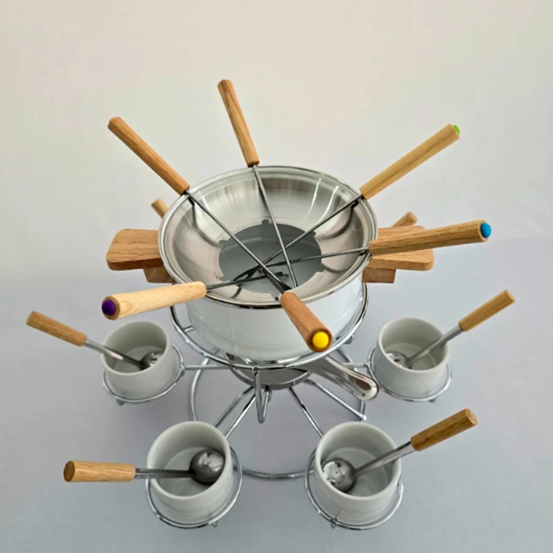 Aparelho Para Fondue Fracalanza - 21 Peças