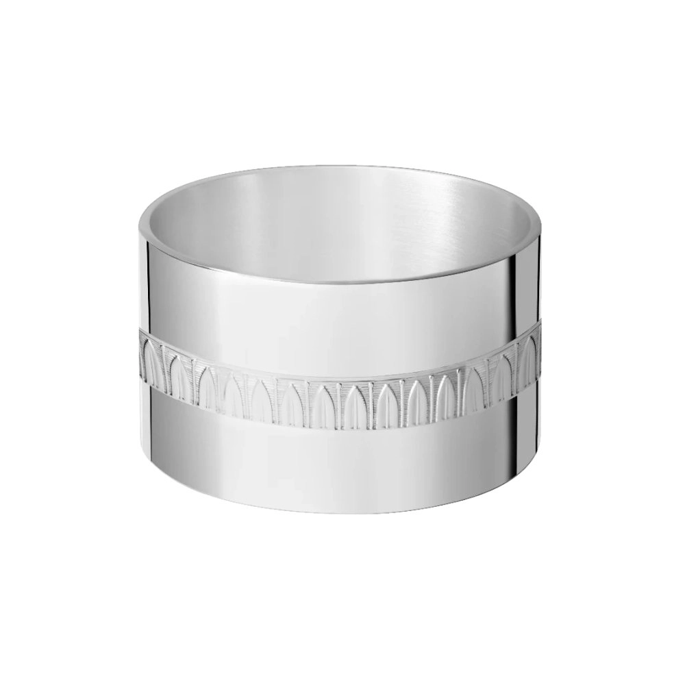 Argola de Guardanapo Christofle Malmaison Em Prata de Lei Argola de Guardanapo Christofle Malmaison Em Prata de Lei