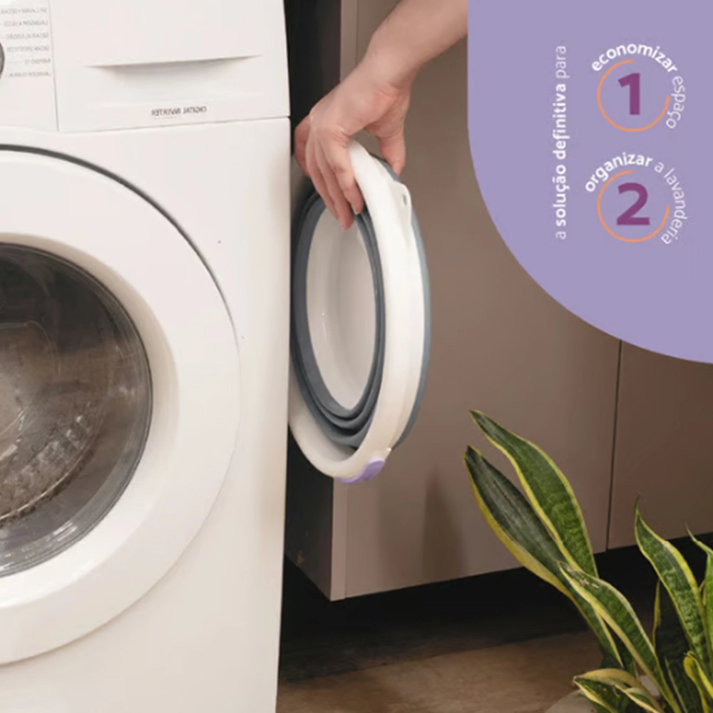 Bacia Dobrável Oikos Simplo 5 Litros