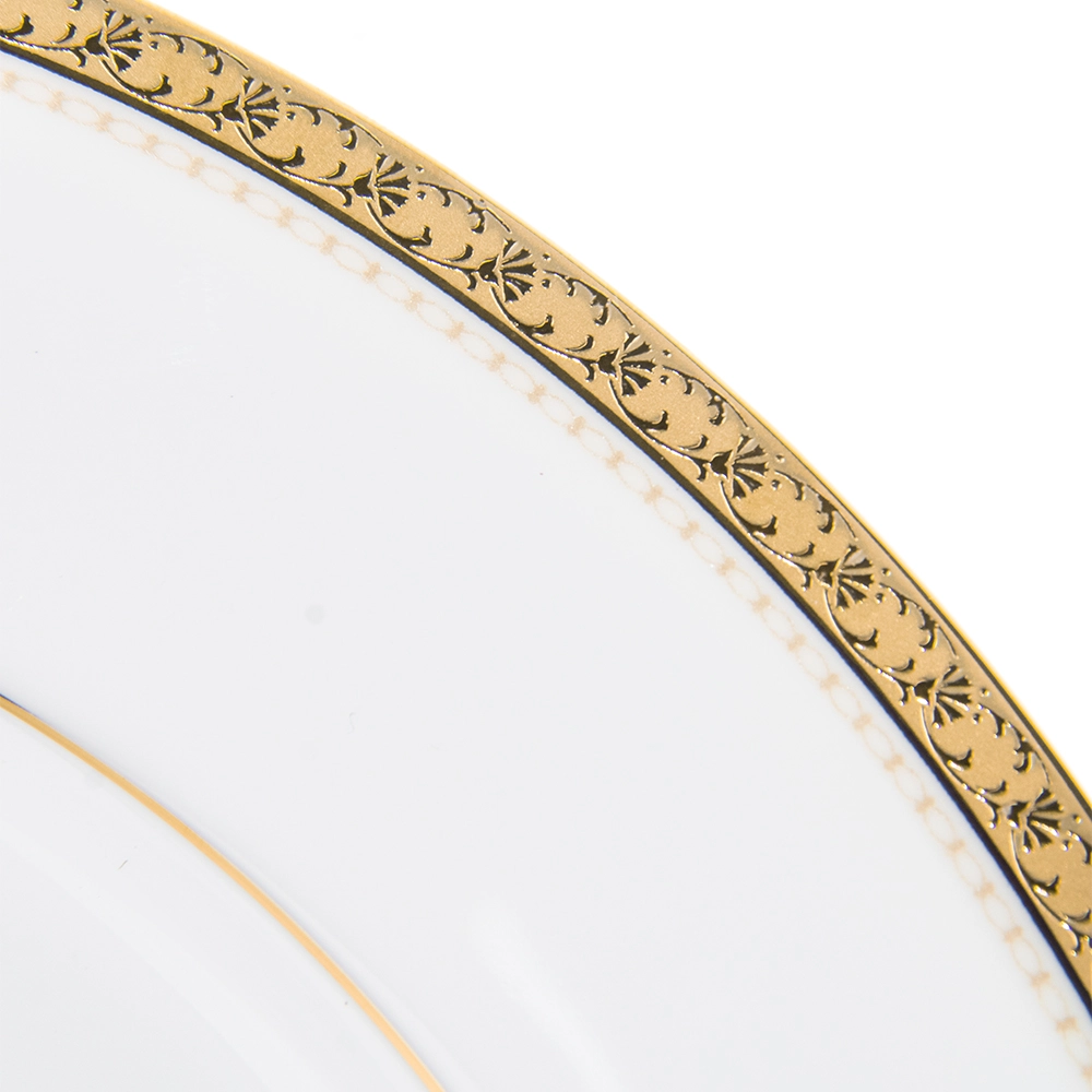 Aparelho de Jantar 18 Pecas Noritake Charlotta Gold