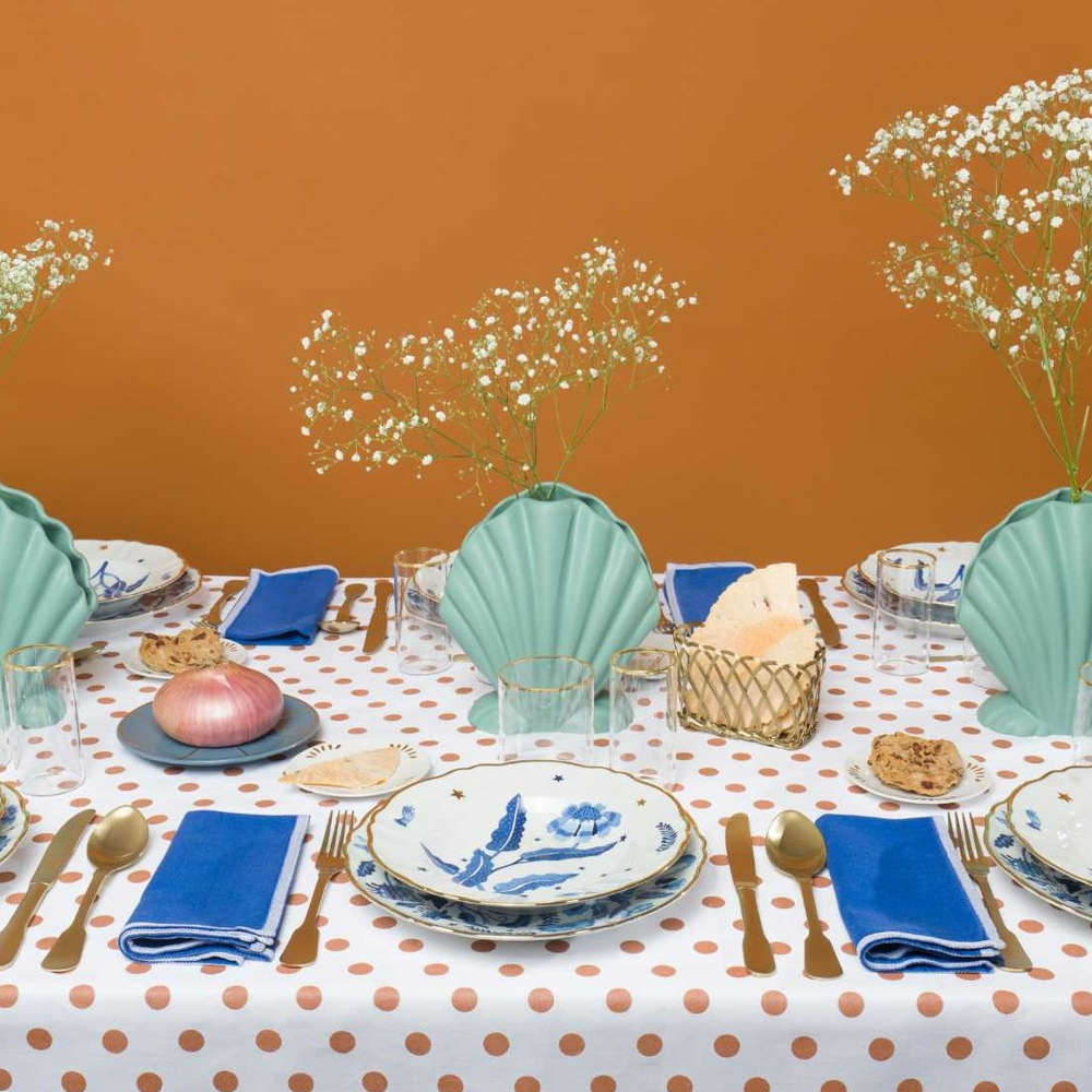 Baixela 18 Pecas Over Blue Bitossi