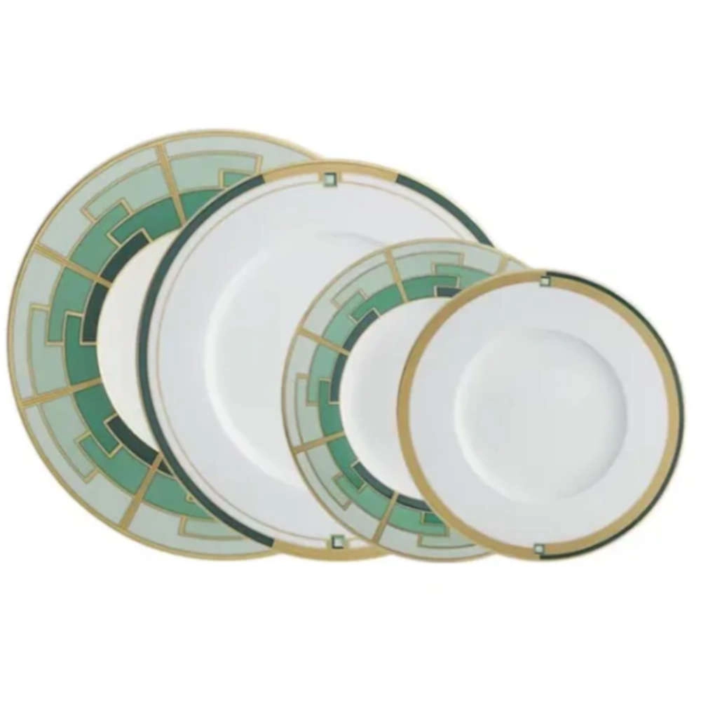 Aparelho de Jantar 24 Pecas Vista Alegre Emerald Aparelho de Jantar 24 Pecas Vista Alegre Emerald