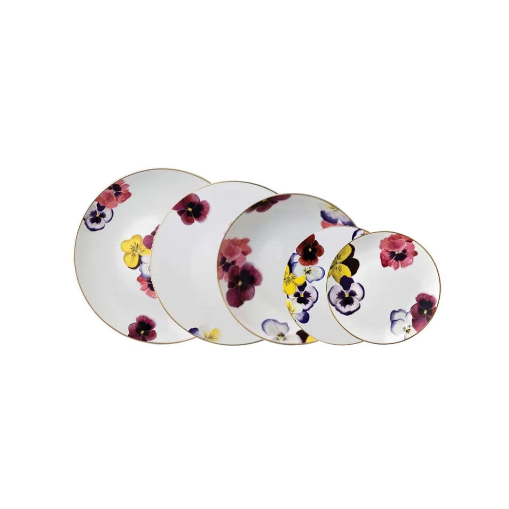 Baixela 30 Pecas Bernardaud Pensees Baixela 30 Pecas Bernardaud Pensees