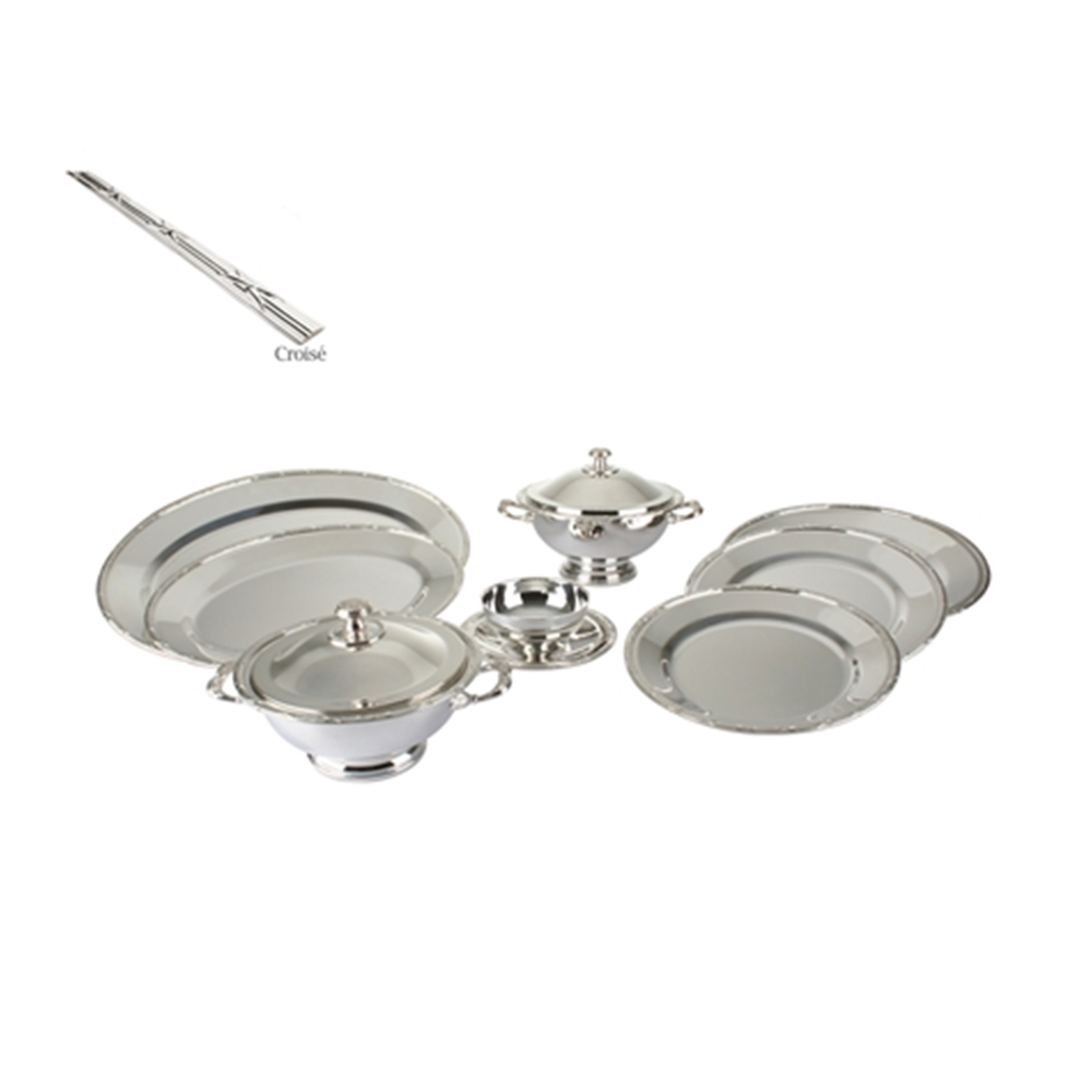 Baixela Croise Prata  St. James