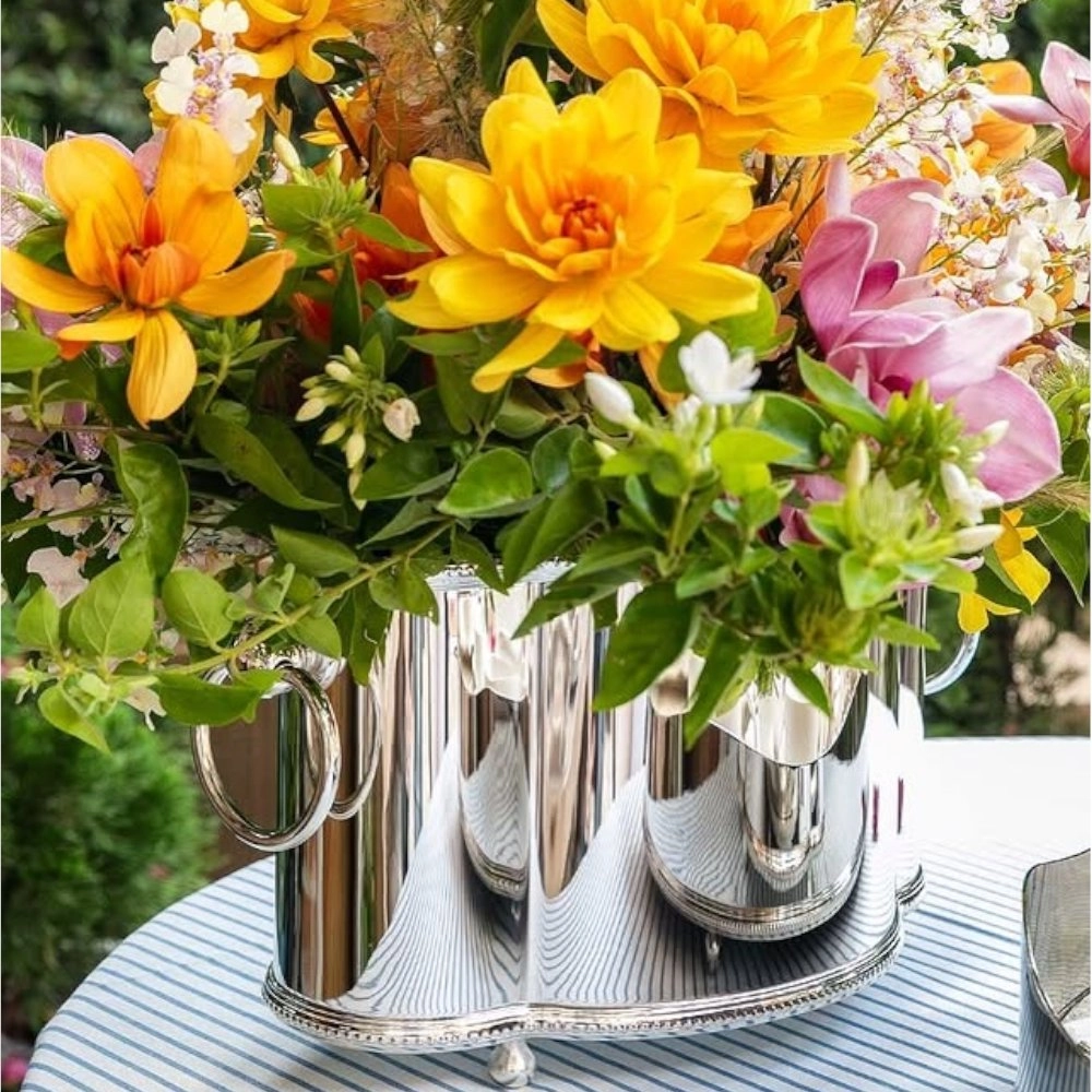 Balde Oval Com Recorte St. James Perola Balde Oval Com Recorte St. James Perola