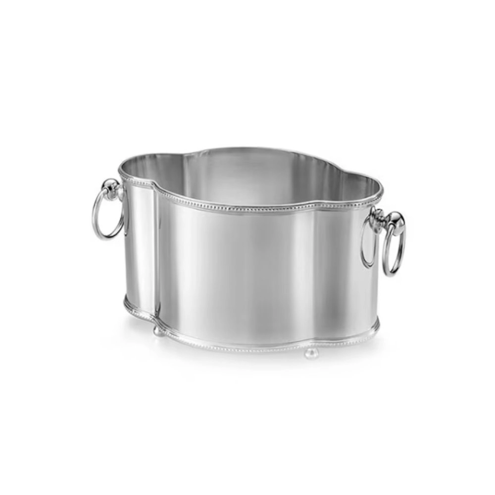 Balde Oval Com Recorte St. James Perola Balde Oval Com Recorte St. James Perola