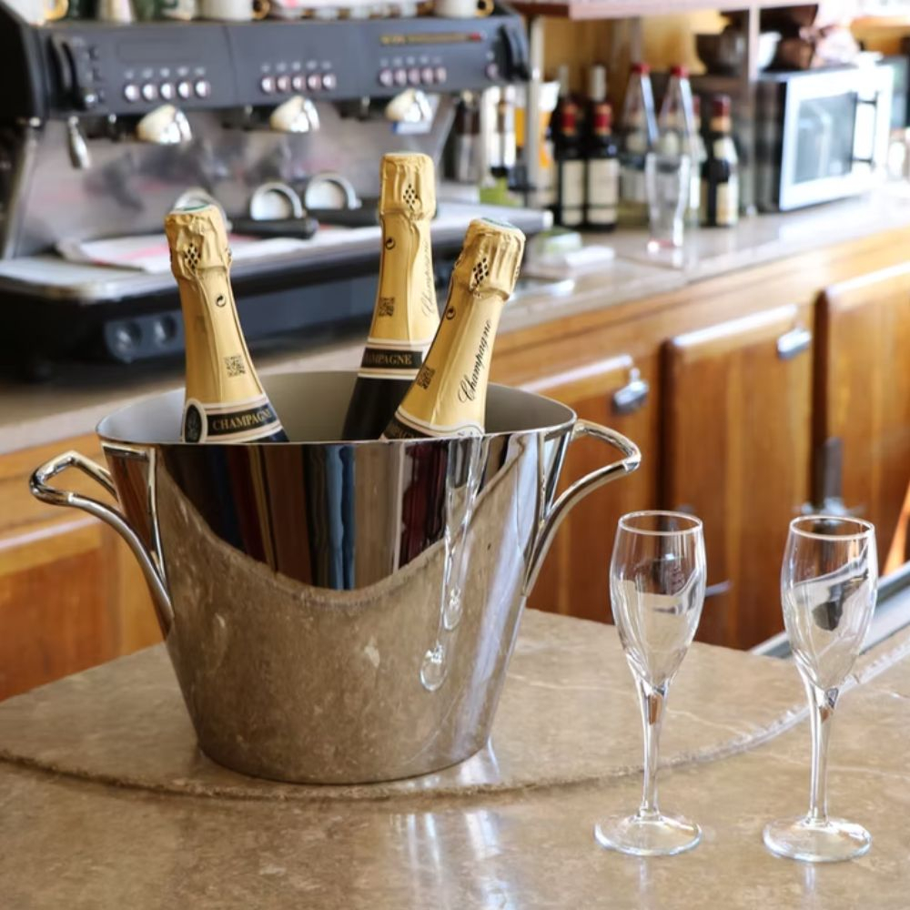 Balde P/ 2 Garrafas Courchevel Inox – Orfevrerie Royale