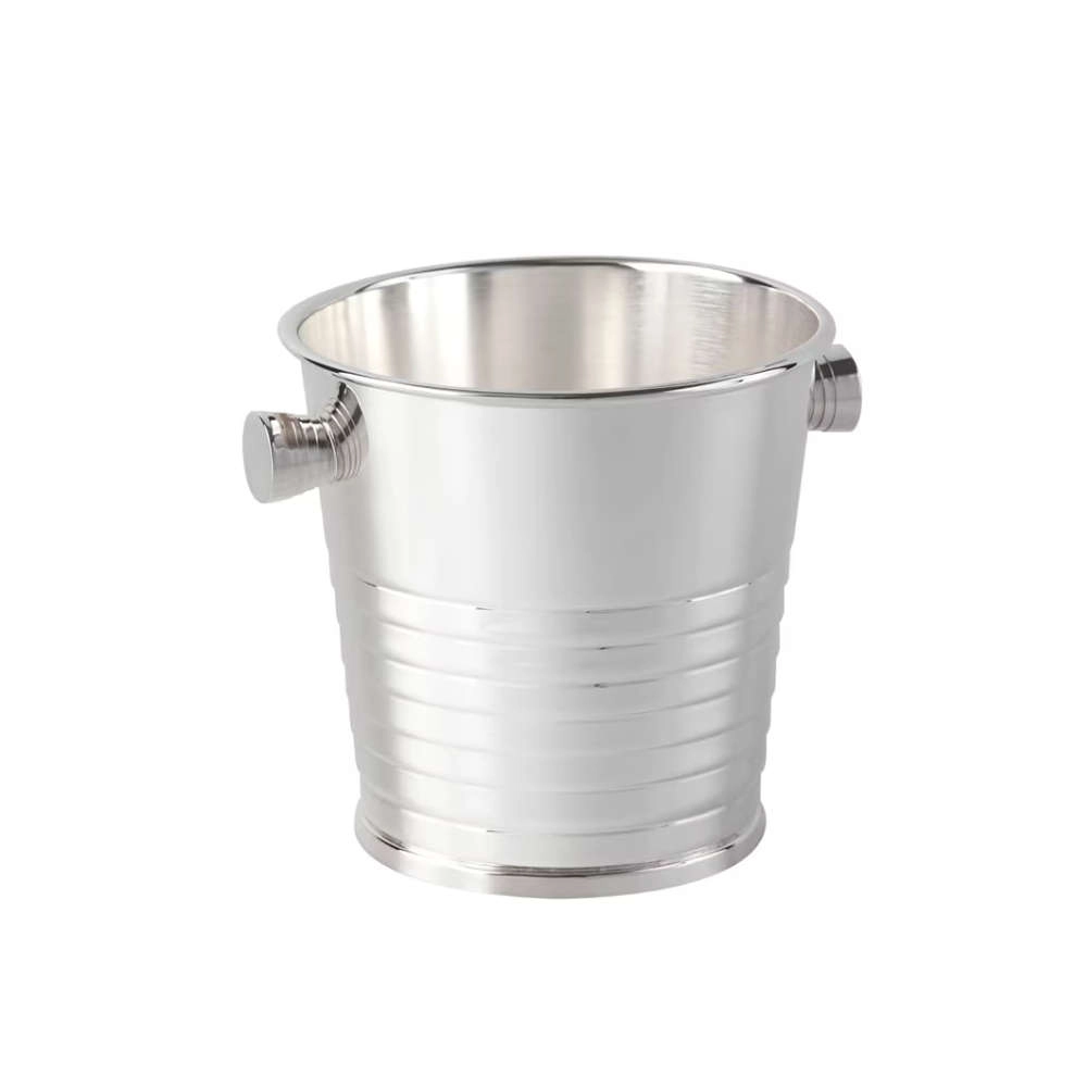 Balde Para Gelo Silverlux Stripe 15 X 15,5 Cm Balde Para Gelo Silverlux Stripe 15 X 15,5 Cm