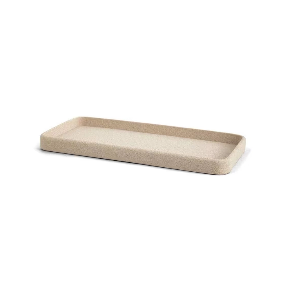 Bandeja de Banheiro Retangular Mart Em Poliresina 2,5 X 26 X 12 Cm Bandeja de Banheiro Retangular Mart Em Poliresina 2,5 X 26 X 12 Cm
