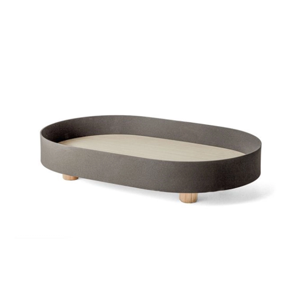 Bandeja Decorativa Oval Mart 7,5 X 39,5 X 26 Cm Bandeja Decorativa Oval Mart 7,5 X 39,5 X 26 Cm