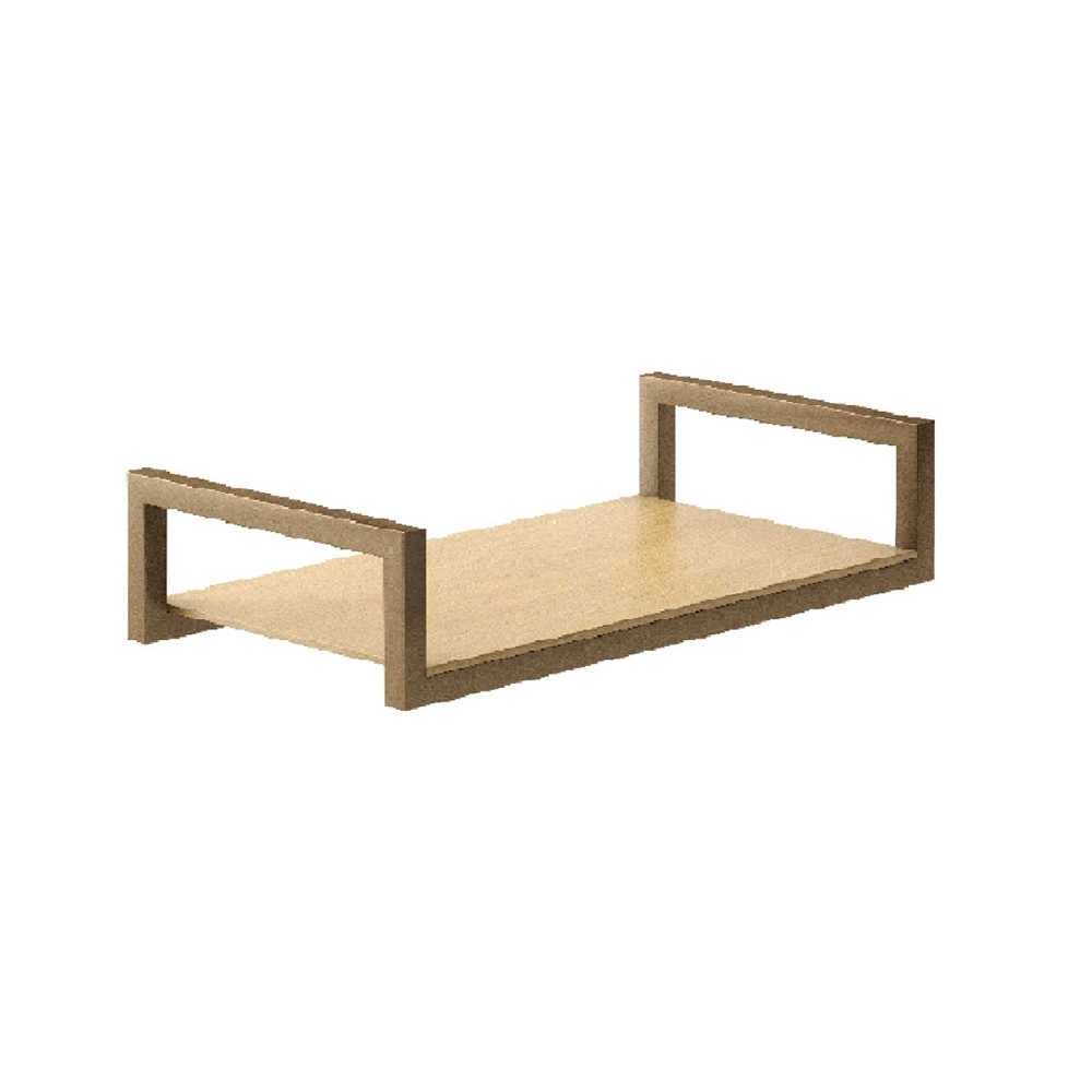 Bandeja Forma Inox Frame 14 X 27 Cm