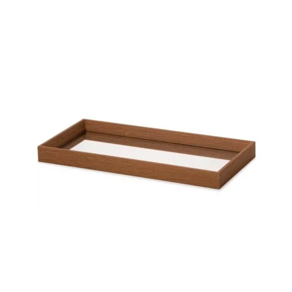 Bandeja Mdf Com Espelho Mart 3 X 38 X 18,5 Cm