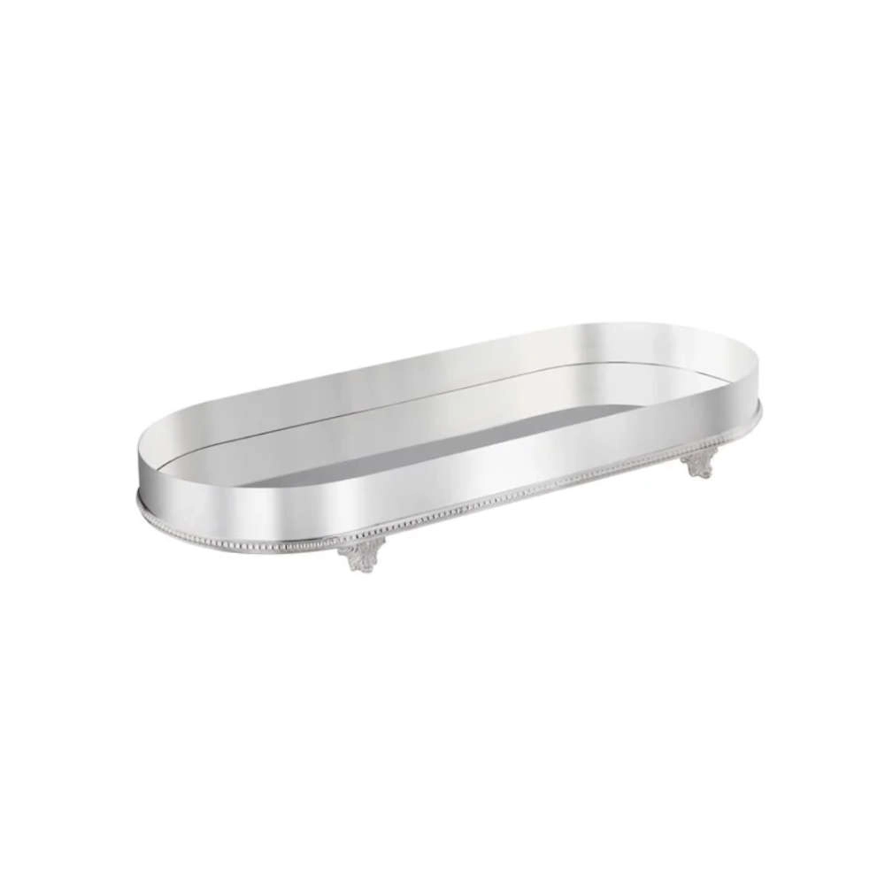 Bandeja Oblonga Silverlux London 39 X 16 X 6 Cm Bandeja Oblonga Silverlux London 39 X 16 X 6 Cm