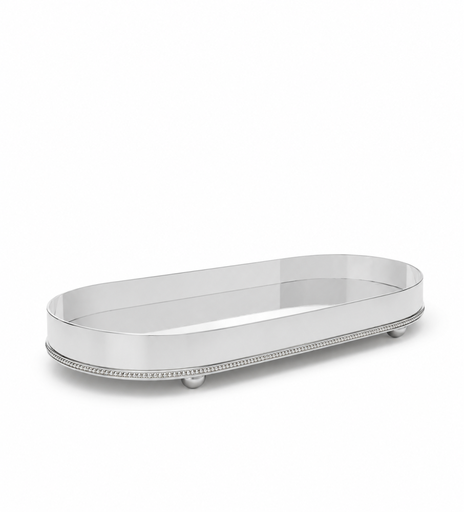 Bandeja Oblonga Silverlux London 49 Cm