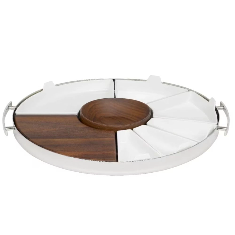 Bandeja Porta Aperitivo Christofle Mood Party 40 Cm