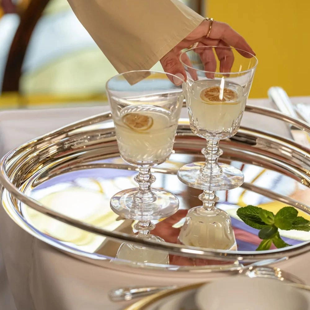 Bandeja Redonda Vertigo 39 Cm - Christofle