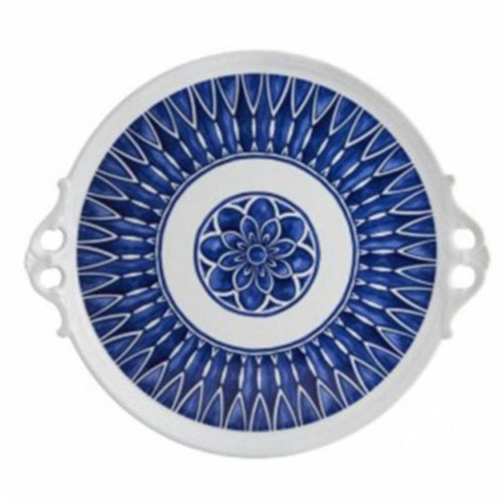 Bandeja Redonda Com Asas Vista Alegre Azure Bandeja Redonda Com Asas Vista Alegre Azure