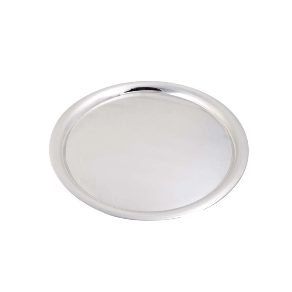 Bandeja Redonda Garcom Silverlux Lisa