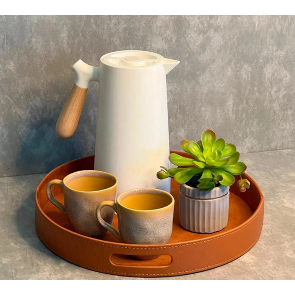 Bandeja Redonda Mart Com Revestimento Em Pu 5 X 36 Cm Bandeja Redonda Mart Com Revestimento Em Pu 5 X 36 Cm