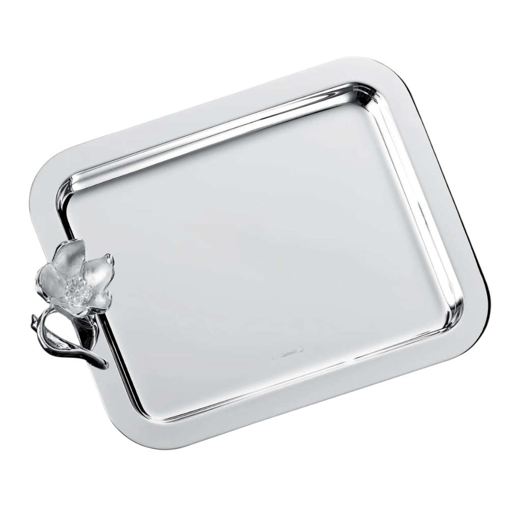 Bandeja Retangular 20 X 16 Cm Anemone Christofle