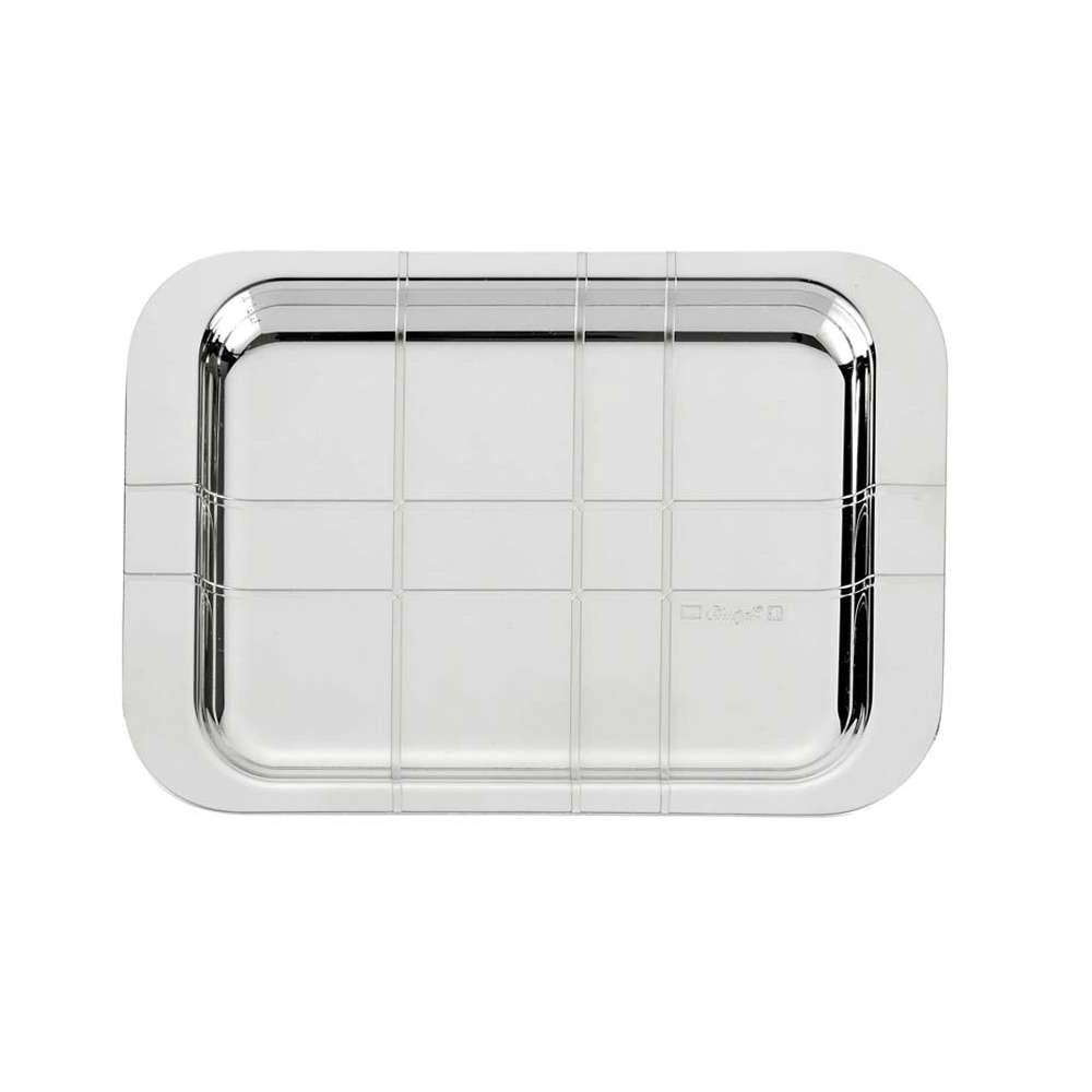 Bandeja Retangular Christofle Graphik Bandeja Retangular Christofle Graphik