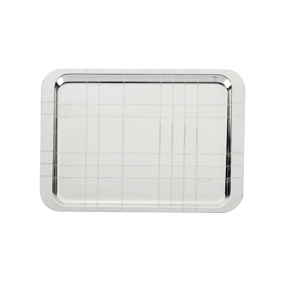 Bandeja Retangular Christofle Graphik Bandeja Retangular Christofle Graphik