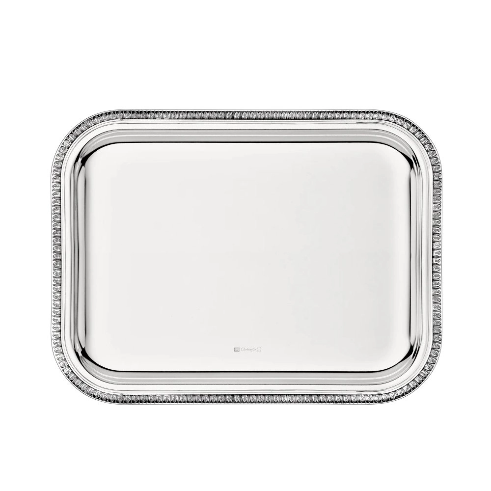 Bandeja Retangular Christofle Malmaison 20x16