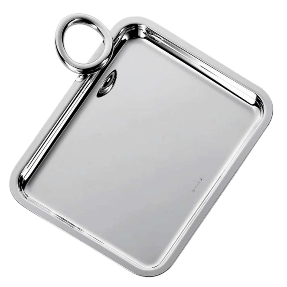 Bandeja Retangular Com 1 Alca Vertigo Christofle