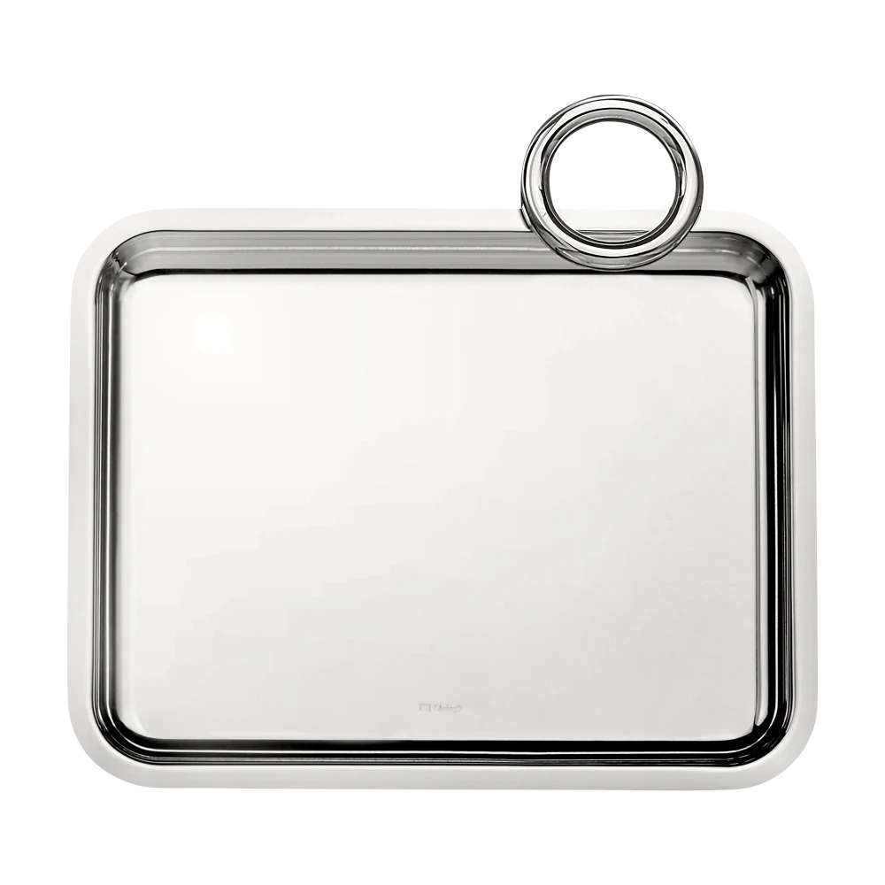 Bandeja Retangular Com 1 Alca Vertigo Christofle