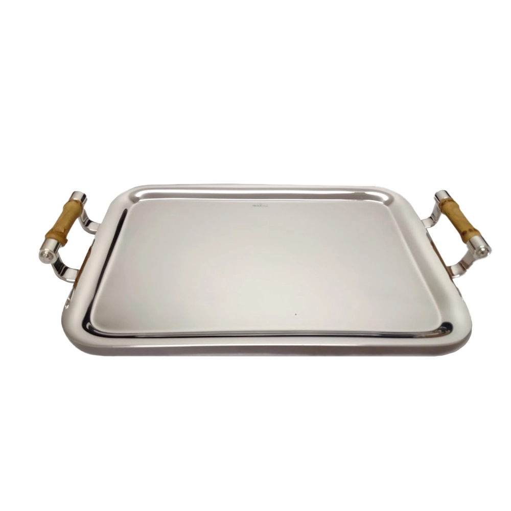 Bandeja Retangular Com Alça Shefield 30 X 21 Cm Bandeja Retangular Com Alça Shefield 30 X 21 Cm