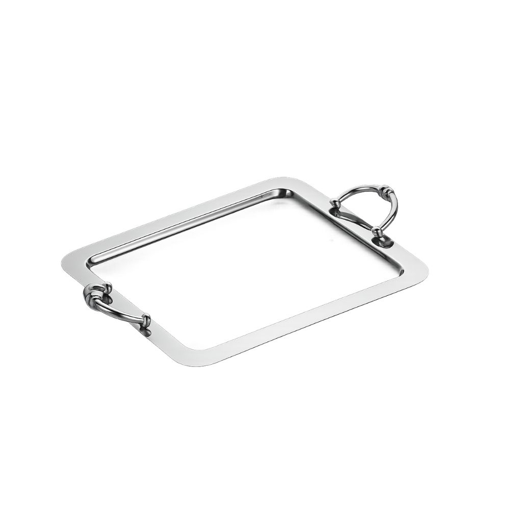 Bandeja Retangular Ferrara Riva Aco Inox 36 Cm