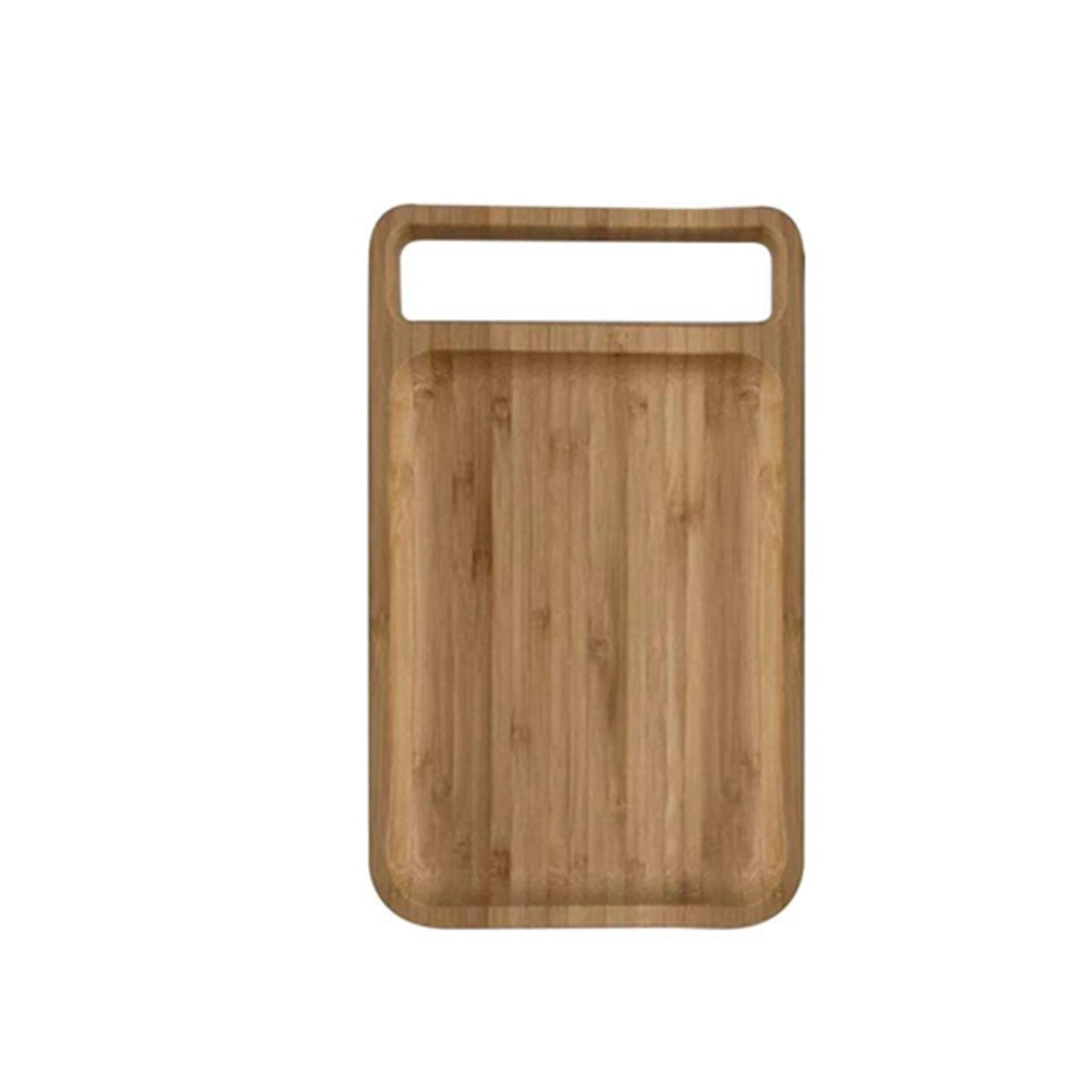 Bandeja Retangular Oikos Bambu 25 Cm