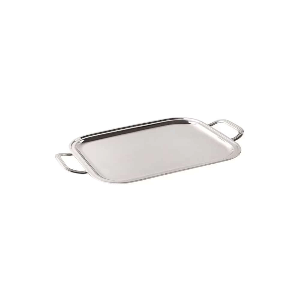 Bandeja Retangular Silverlux Liso