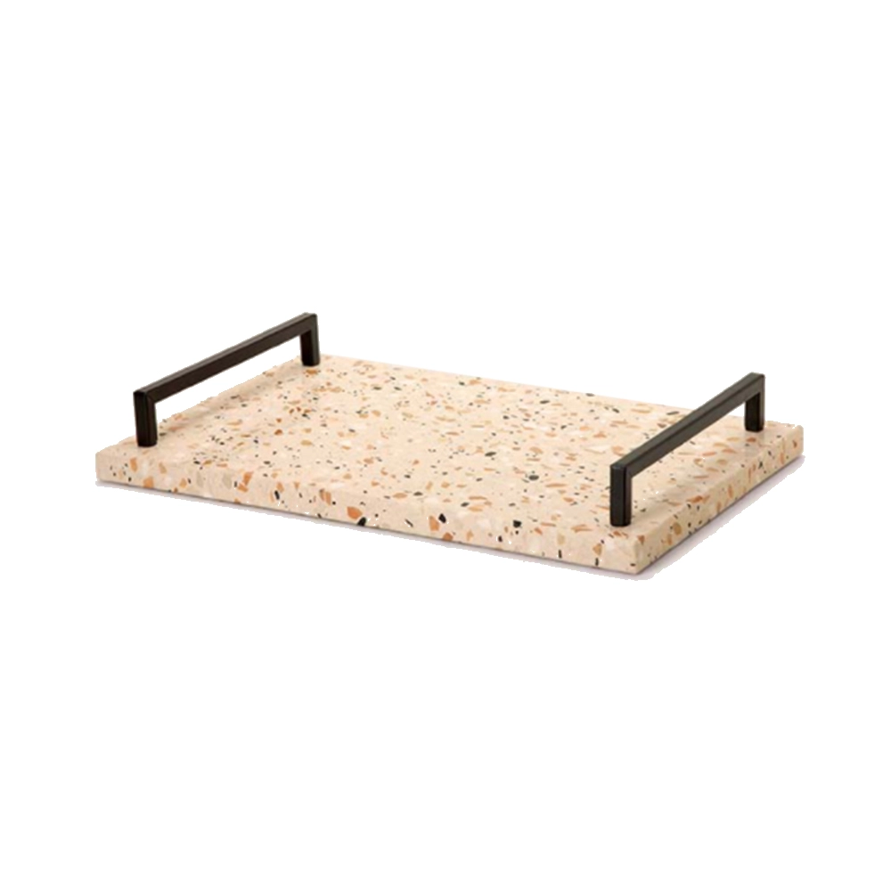 Bandeja Terrazo Mart 6 X 38 X 24 Cm Bandeja Terrazo Mart 6 X 38 X 24 Cm