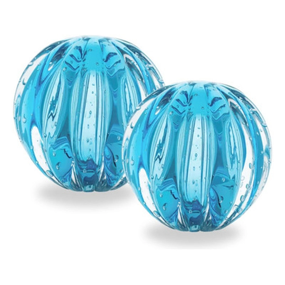 Bola Rigada Senna Cristais D´labone Amazonita Menta 12 Cm