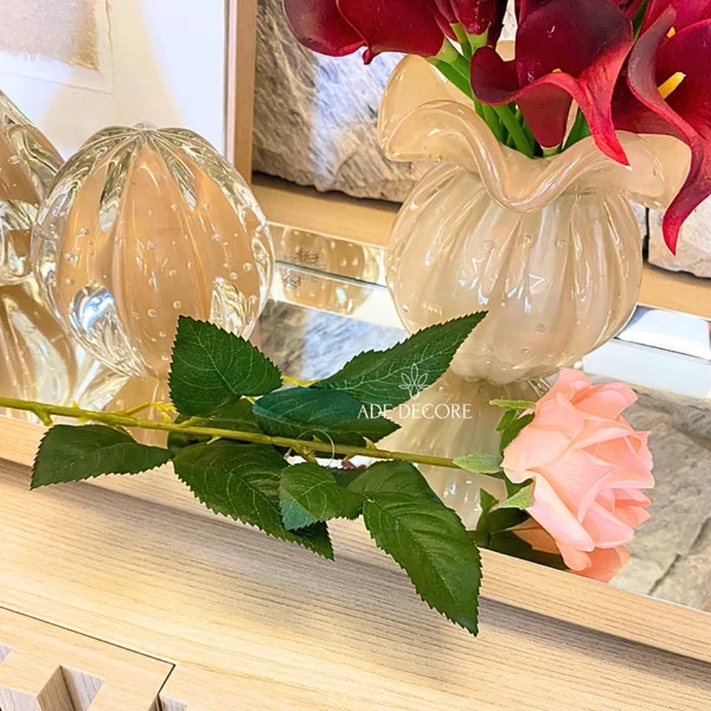 Bola Rigada Senna Cristais D´labone Champagne 12 Cm