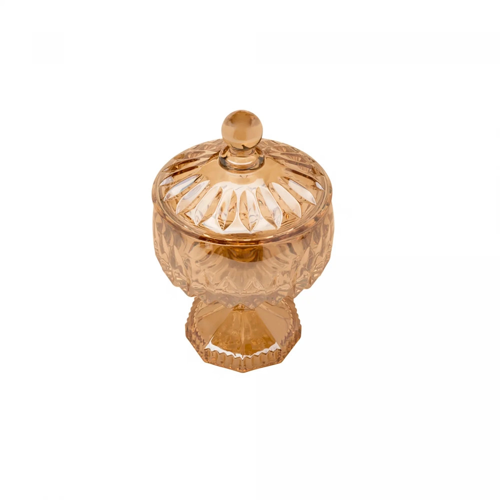 Bomboniere Com Pe Wolff Louise Ambar 14 X 22,5 Cm Bomboniere Com Pe Wolff Louise Ambar 14 X 22,5 Cm