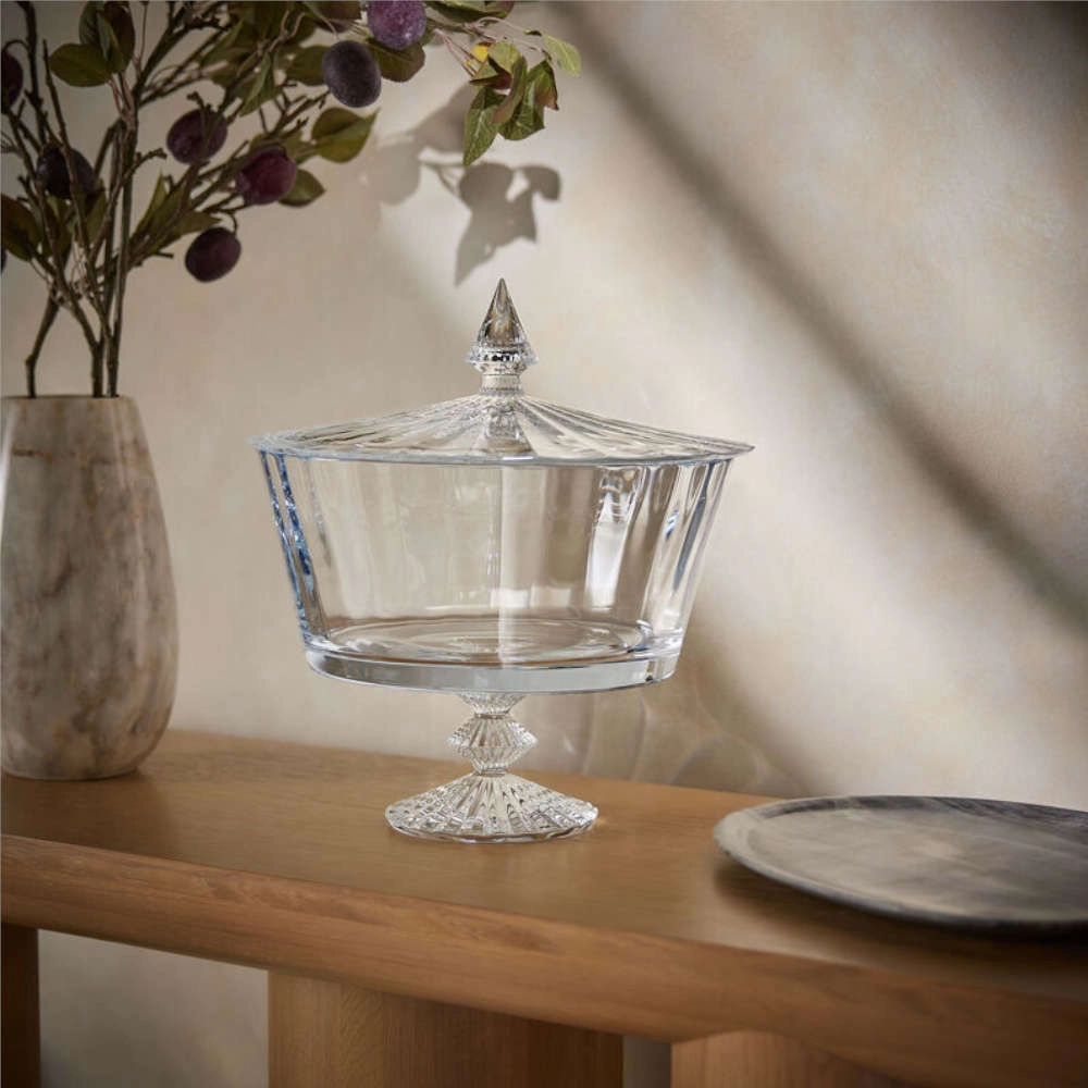 Bomboniere Com Tampa Em Cristal Baccarat Mille Nuits