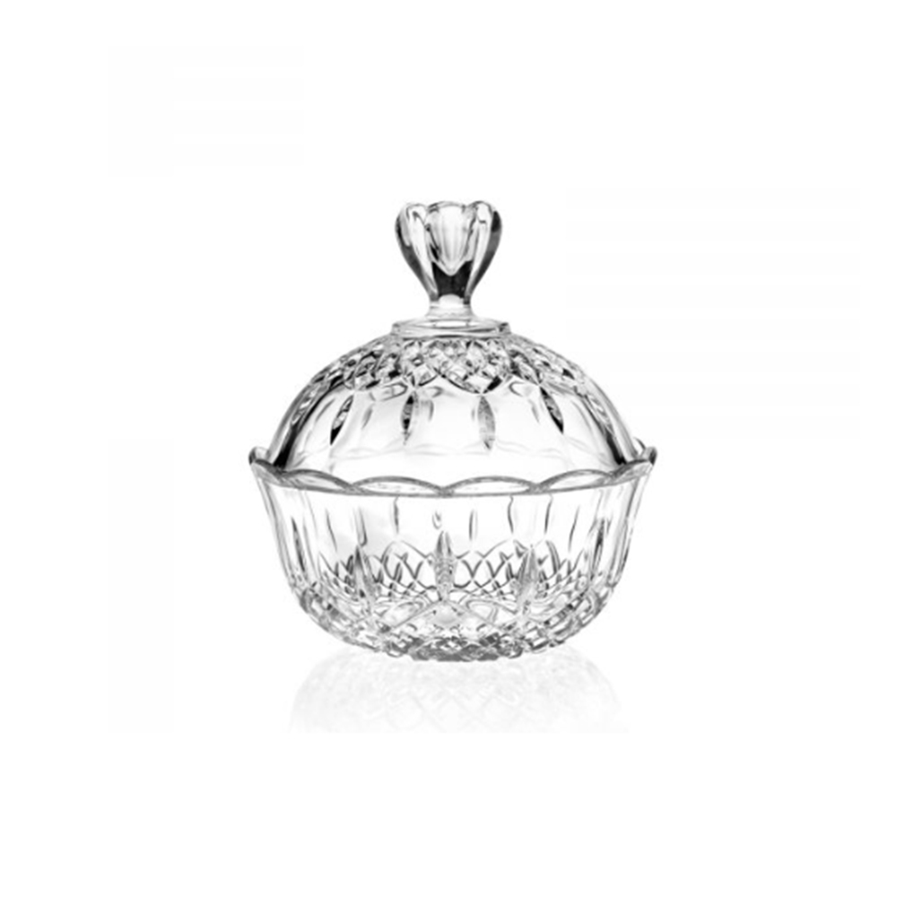Bomboniere Com Tampa Rcr Cristalleria Italiana Opera 8,7 X 18 Cm Bomboniere Com Tampa Rcr Cristalleria Italiana Opera 8,7 X 18 Cm