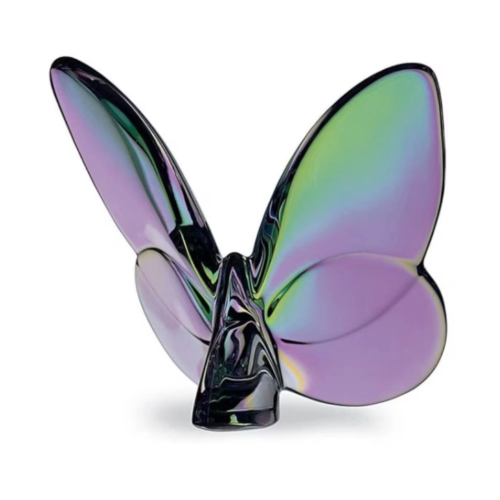 Borboleta Em Cristal Baccarat Iridescente Colecao Papillon