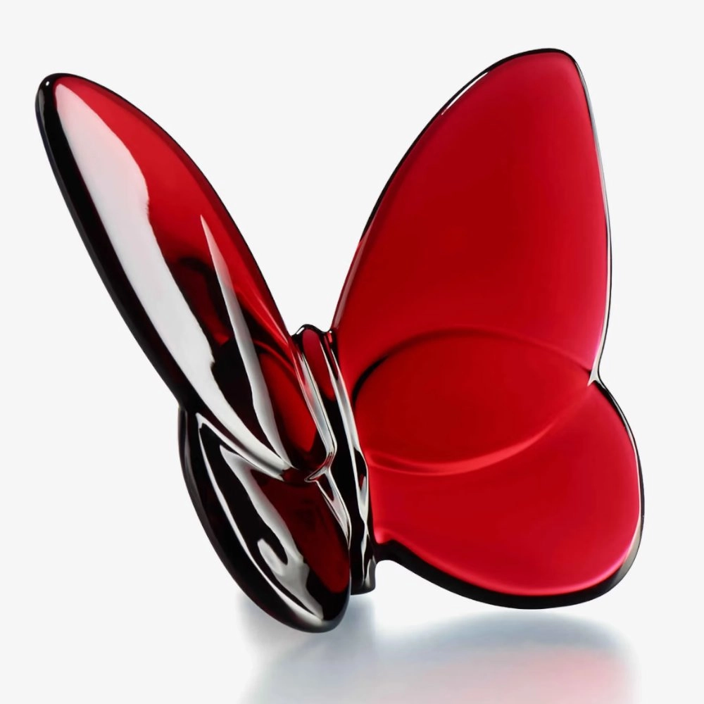 Borboleta Em Cristal Baccarat Rubi Colecao Papillon Borboleta Em Cristal Baccarat Rubi Colecao Papillon